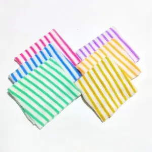 Pack of 6 Newborn Baby Soft Cotton Face Towel Set