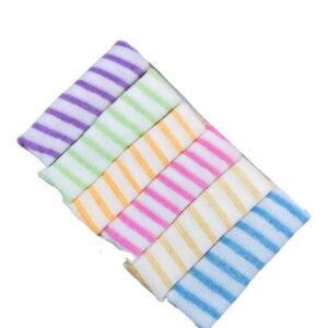 Pack of 6 Newborn Baby Soft Cotton Face Towel Set Mini Towels rumal napkin
