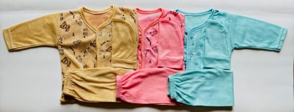 Newborn Baby Dress - Pack of 3 Dress - Image 2
